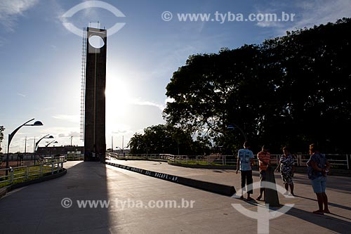  Subject: Marco Zero do Equador (Zero Mark Equator line) Monument / Place: Macapa city - Amapa state (AP) - Brazil / Date: 04/2012 