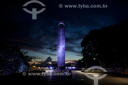  Subject: Marco Zero do Equador (Zero Mark Equator line) Monument / Place: Macapa city - Amapa state (AP) - Brazil / Date: 04/2012 