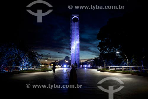  Subject: Marco Zero do Equador (Zero Mark Equator line) Monument / Place: Macapa city - Amapa state (AP) - Brazil / Date: 04/2012 