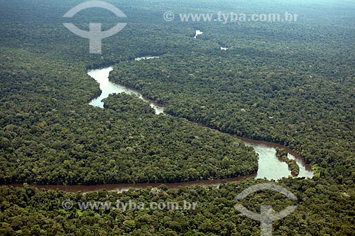  Subject: Aerial view of Mutum River - Border of Mountains of Tumucumaque National Park / Place: Amapa state (AP) - Brazil / Date: 04/2012 