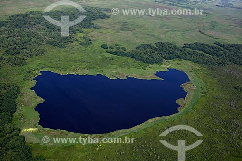  Subject: Aerial view of Biological Reserve Lago Pirantuba (Pirantuba Lake) / Place: Amapa state (AP) - Brazil / Date: 04/2012 