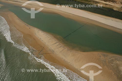  Subject: Aerial view of the coast of Fortaleza / Place: Fortaleza city - Ceara state (CE) - Brazil / Date: 07/2008 