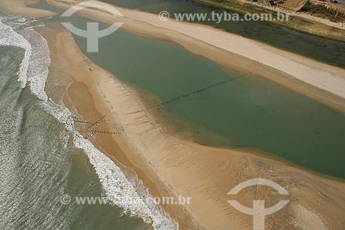 Subject: Aerial view of the coast of Fortaleza / Place: Fortaleza city - Ceara state (CE) - Brazil / Date: 07/2008 