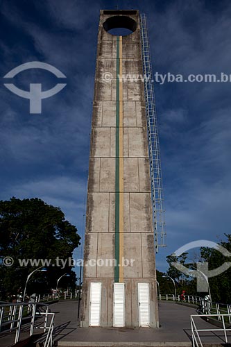  Subject: Marco Zero do Equador (Zero Mark Equator line) Monument / Place: Macapa city - Amapa state (AP) - Brazil / Date: 04/2012 
