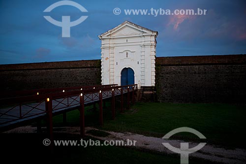  Subject: Entrance of the Sao Jose de Macapa Fortress (1782) / Place: Macapa city - Amapa state (AP) - Brazil / Date: 04/2012 