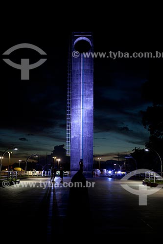  Subject: Marco Zero do Equador (Zero Mark Equator line) Monument / Place: Macapa city - Amapa state (AP) - Brazil / Date: 04/2012 