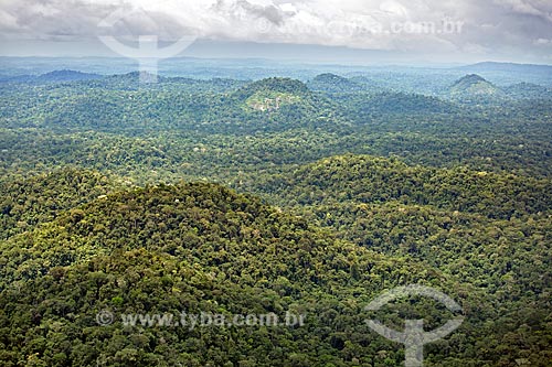  Subject: Aerial view of Amazon Forest - Mountains of Tumucumaque National Park / Place: Amapa state (AP) - Brazil / Date: 04/2012 