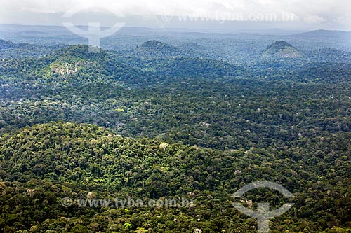  Subject: Aerial view of Amazon Forest - Mountains of Tumucumaque National Park / Place: Amapa state (AP) - Brazil / Date: 04/2012 