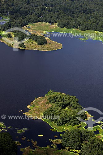  Subject: Aerial view of Biological Reserve Lago Pirantuba (Pirantuba Lake) / Place: Amapa state (AP) - Brazil / Date: 04/2012 