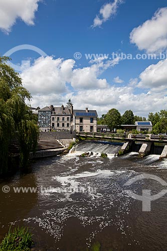  Subject: View of La Gacilly - City located in Brittany, in the west of France / Place: La Gacilly city - Bretanha - França / Date: 06/2012 