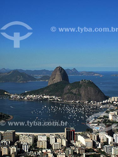  Subject: View of Botafogo Bay and Sugarloaf in the background / Place: Rio de Janeiro city - Rio de Janeiro state (RJ) - Brazil / Date: 07/2012 