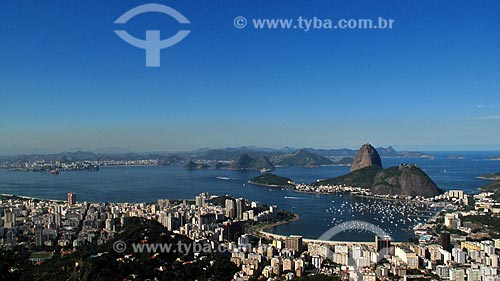  Subject: View of Botafogo Bay and Sugarloaf in the background / Place: Rio de Janeiro city - Rio de Janeiro state (RJ) - Brazil / Date: 07/2012 