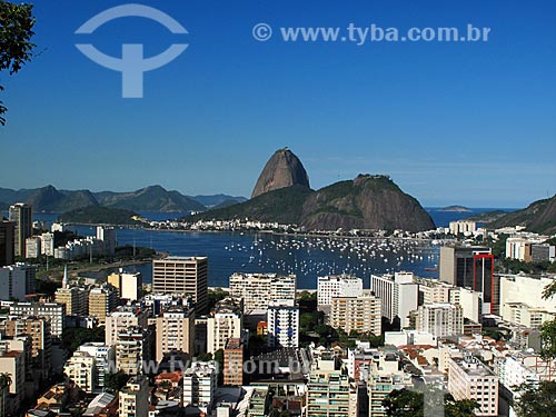  Subject: View of Botafogo Bay and Sugarloaf in the background / Place: Rio de Janeiro city - Rio de Janeiro state (RJ) - Brazil / Date: 07/2012 