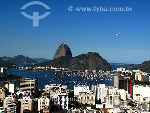  Subject: View of Botafogo Bay and Sugarloaf in the background / Place: Rio de Janeiro city - Rio de Janeiro state (RJ) - Brazil / Date: 07/2012 