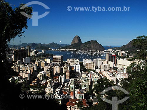 Subject: View of Botafogo Bay and Sugarloaf in the background / Place: Rio de Janeiro city - Rio de Janeiro state (RJ) - Brazil / Date: 07/2012 