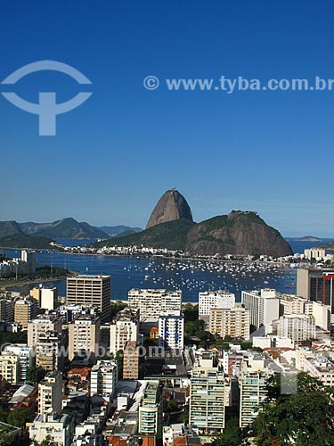  Subject: View of Botafogo Bay and Sugarloaf in the background / Place: Rio de Janeiro city - Rio de Janeiro state (RJ) - Brazil / Date: 07/2012 