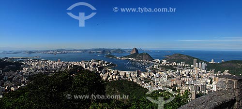  Subject: View of Botafogo Bay and Sugarloaf in the background / Place: Rio de Janeiro city - Rio de Janeiro state (RJ) - Brazil / Date: 07/2012 
