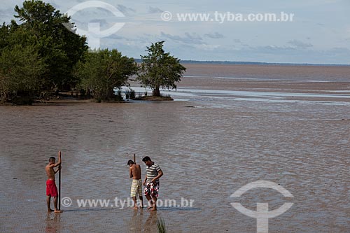  Subject: Ebb of the Amazon River / Place: Macapa city - Amapa state (AP) - Brazil / Date: 04/2012 