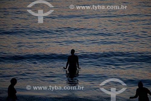  Subject: Evening in the Ipanema beach / Place: Rio de Janeiro city - Rio de Janeiro state (RJ) - Brazil / Date: 04/2012 