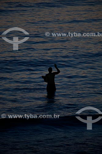  Subject: Evening in the Ipanema beach / Place: Rio de Janeiro city - Rio de Janeiro state (RJ) - Brazil / Date: 04/2012 