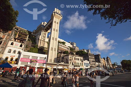  Subject: Lacerda Elevator / Place: Cidade Baixa neighborhood - Salvador city - Bahia state (BA) - Brazil / Date: 07/2012 