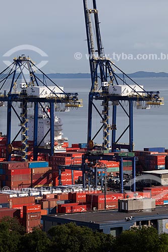  Subject: Container Terminal of the Port of Salvador / Place: Salvador city - Bahia state (BA) - Brazil / Date: 07/2012 