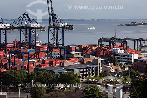  Subject: Container Terminal of the Port of Salvador / Place: Salvador city - Bahia state (BA) - Brazil / Date: 07/2012 