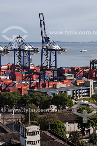 Subject: Container Terminal of the Port of Salvador / Place: Salvador city - Bahia state (BA) - Brazil / Date: 07/2012 
