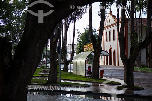  Subject: View of Nossa Senhora de Bonsucesso Church at Senador Temistocles Square / Place: Cruz das Almas city - Bahia state (BA) - Brazil / Date: 07/2012 
