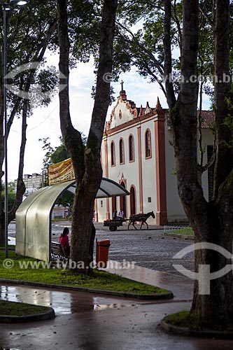  Subject: View of Nossa Senhora de Bonsucesso Church at Senador Temistocles Square / Place: Cruz das Almas city - Bahia state (BA) - Brazil / Date: 07/2012 