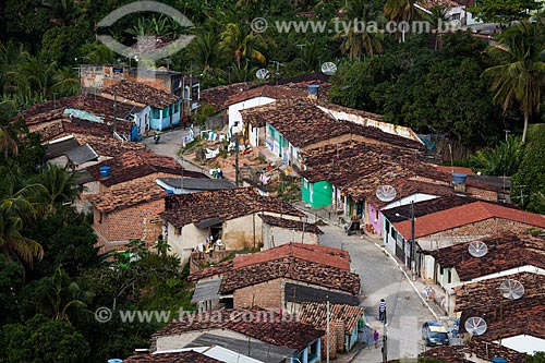  Subject: View of the houses of the Pilar city / Place: Pilar city - Alagoas state (AL) - Brazil / Date: 07/2012 