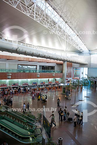  Subject: Boarding area of Zumbi dos Palmares International Airport / Place: Maceio city - Alagoas state (AL) - Brazil / Date: 07/2012 