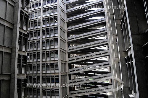  Subject: Buildings and access ramps on the campus of University of the State of Rio de Janeiro (UERJ) / Place: Rio de Janeiro city - Rio de Janeiro state (RJ) - Brazil / Date: 10/2011 