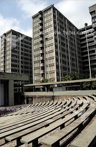  Subject: Buildings on the campus of University of the State of Rio de Janeiro (UERJ) / Place: Rio de Janeiro city - Rio de Janeiro state (RJ) - Brazil / Date: 10/2011 