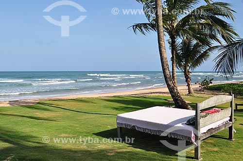  Subject: Bed on Taipus de Fora Beach - Marau Peninsula / Place: Marau city - Bahia state (BA) - Brazil / Date: 10/2011 