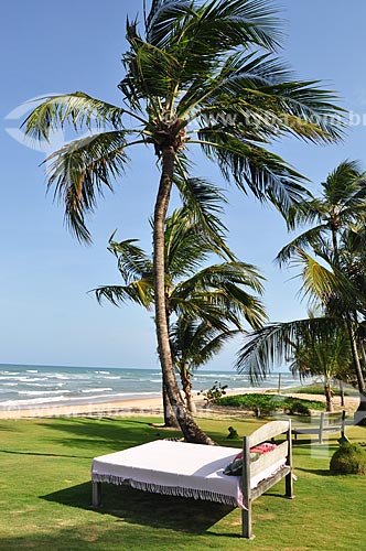  Subject: Bed on Taipus de Fora Beach - Marau Peninsula / Place: Marau city - Bahia state (BA) - Brazil / Date: 10/2011 