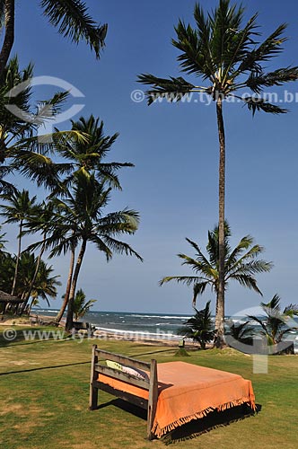  Subject: Bed on Taipus de Fora Beach - Marau Peninsula / Place: Marau city - Bahia state (BA) - Brazil / Date: 10/2011 