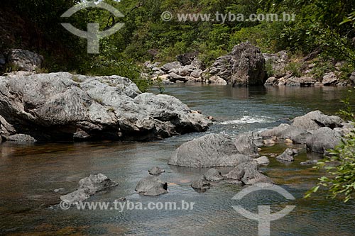  Subject: View of Sao Francisco River in Serra da Canastra National Park / Place: Vargem Bonita city - Minas Gerais state (MG) - Brazil / Date: 10/2011 