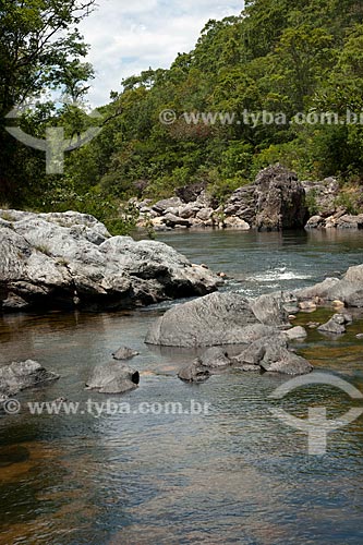  Subject: View of Sao Francisco River in Serra da Canastra National Park / Place: Vargem Bonita city - Minas Gerais state (MG) - Brazil / Date: 10/2011 