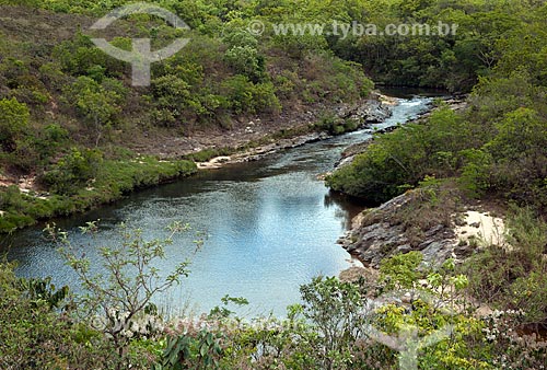  Subject: View of Sao Francisco River in Serra da Canastra National Park / Place: Vargem Bonita city - Minas Gerais state (MG) - Brazil / Date: 10/2011 
