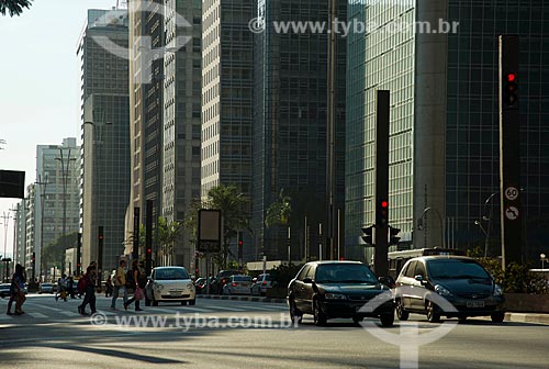  Subject: Paulista Avenue between the streets and Peixoto Gomide Frei Caneca / Place: Sao Paulo city  -  Sao Paulo state  (SP)   -  Brazil / Date: 06/2012 