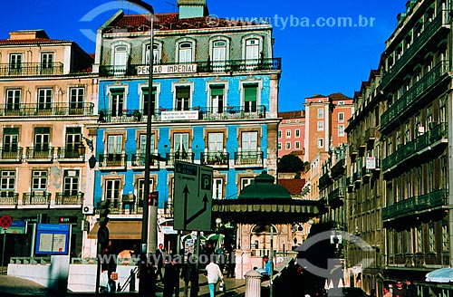  Subject: Imperial Pension located in the Restorer Square / Place: Porto city - Portugal - Europe / Date: 06/2002 