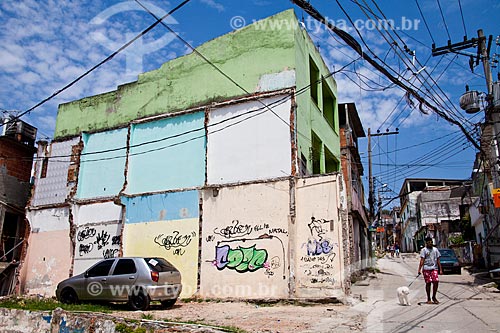  Subject: Houses of Complex of Alemao slum / Place: Rio de Janeiro city - Rio de Janeiro state (RJ) - Brazil / Date: 12/2010 