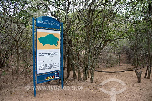  Subject: Archeological site Alcobaca in Catimbau National Park / Place: Buique city - Pernambuco state (PE) - Brazil / Date: 08/2012 