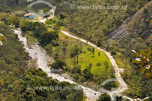  Subject: House on the banks of a river / Place: Pirenopolis city - Goias state (GO) - Brazil / Date: 05/2012 