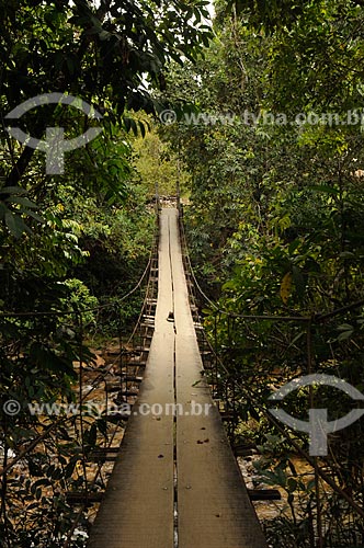  Subject: Bridge over the Two Brothers River / Place: Pirenopolis city - Goias state (GO) - Brazil / Date: 05/2012 