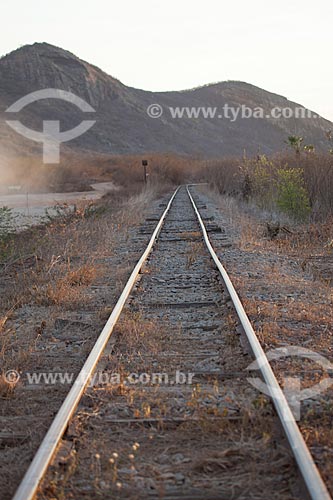 Subject: Railroad in the backwoods of Ceara / Place: Quixada city - Ceara state (CE) - Brazil / Date: 11/2012 