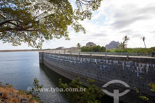  Subject: View of Cedro Dam / Place: Quixada city - Ceara state (CE) - Brazil / Date: 11/2012 