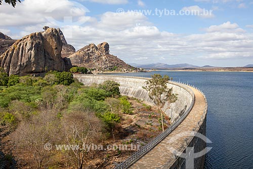  Subject: View of Cedro Dam / Place: Quixada city - Ceara state (CE)  - Brazil / Date: 11/2012 