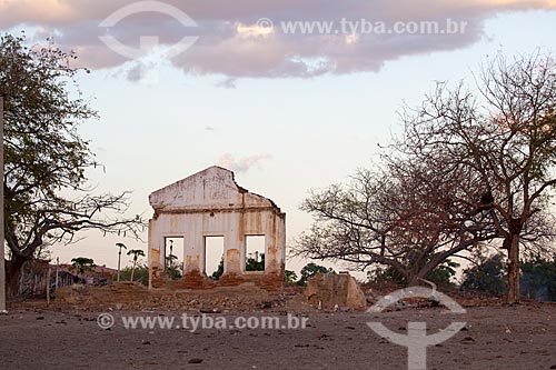  Subject: Ruin of home in the backwoods of Ceara / Place: Juatama district - Quixada citty - Ceara state  (CE) - Brazil / Date: 11/2012 